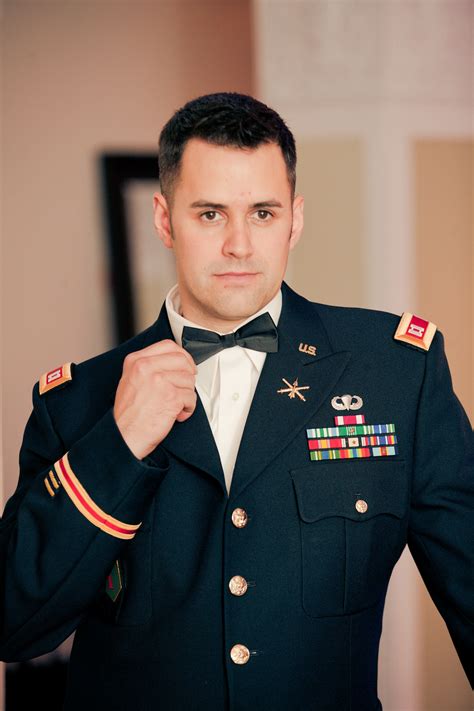 military uniform  bow tie