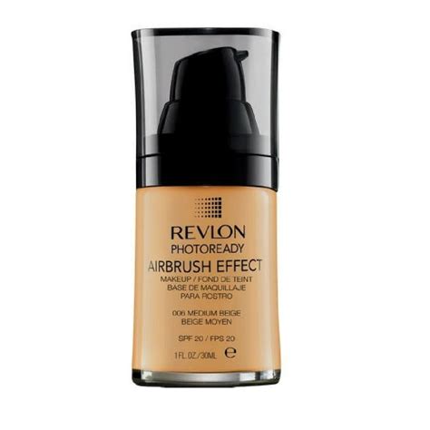 revlon photoready airbrush effect makeup foundation medium beige  walmartcom walmartcom