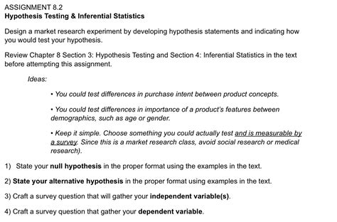 solved assignment  hypothesis testing inferential cheggcom