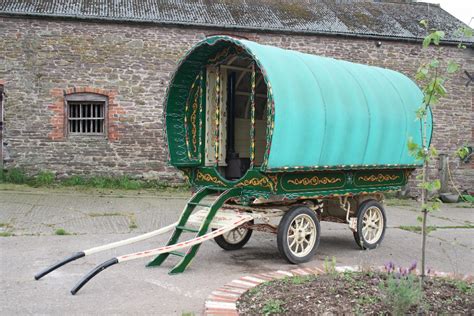 The Art Of The Vane Artist S Bowtop Gypsy Caravan