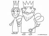 Ben Holly Coloring Pages Little Kindom Kids Printable sketch template