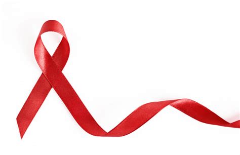 Aids Awareness Red Ribbon Insert By Bigstock Washington