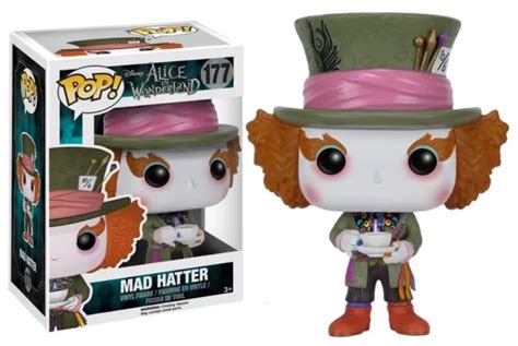 disney alice  wonderland  action  mad hatter vinyl pop