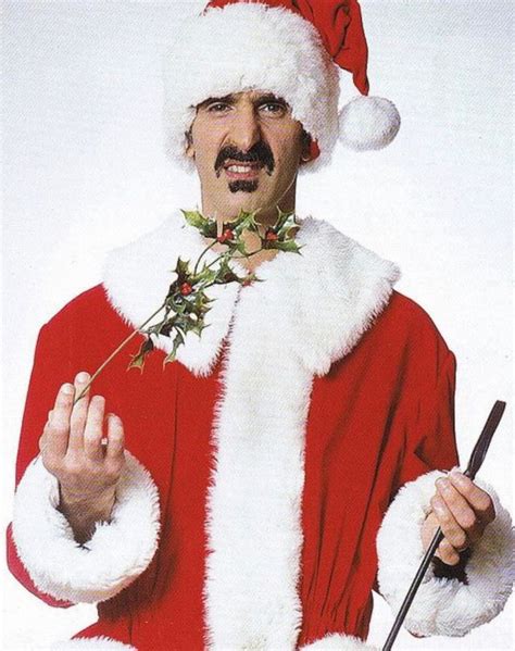 zappa claus merry christmas  dont eat  yellow snow vintage