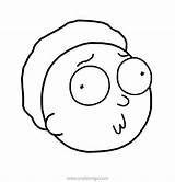 Morty Rick Coloring Face Pages Xcolorings 570px 594px 26k Resolution Info Type  Size sketch template