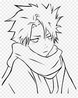 Coloring Anime Pages Boys Characters Cute Guy Bleach Boy Print Sheets Body Character Male Cool Kids Face Guys Girl Color sketch template
