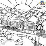 Thomas Train Coloring Pages Printable Easter Kids Engine Worksheets Tank Print Printables Painting Fire Colouring Railroad Friends Boys Sheets Pdf sketch template