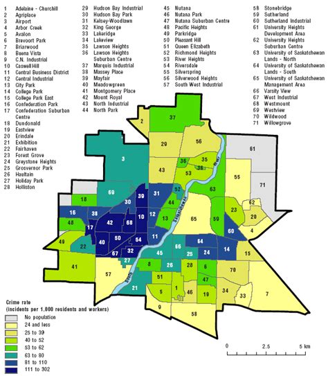 neighbourhood characteristics and the distribution of crime in