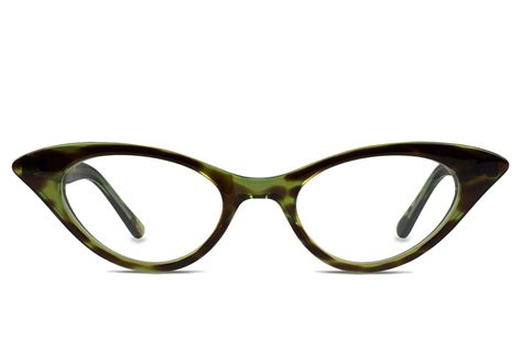 Cats Meow Cat Eye Glasses Frame In Brown For Women Vint And York