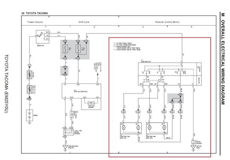 toyota tacoma headlight wiring diagram wiring diagram