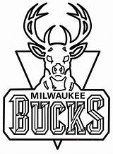 Milwaukee Bucks Drawdoo Outline sketch template