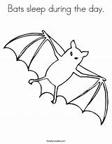 Bats sketch template