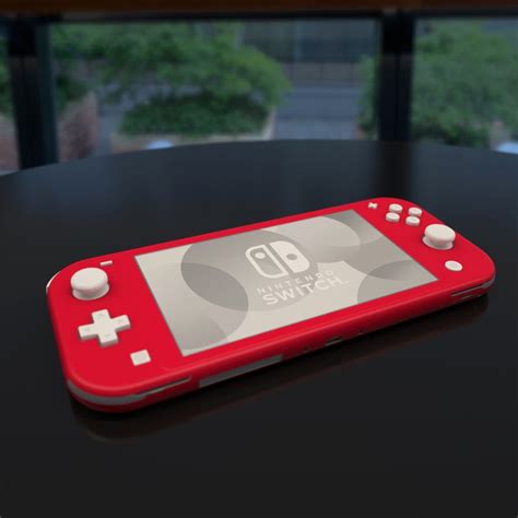 solid state red nintendo switch lite skin istyles