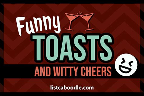 Funny Toasts For Weddings Parties Drinking Funny