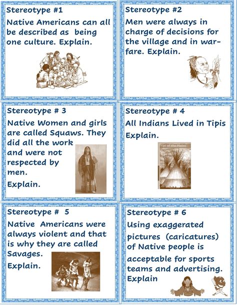 Native American Stereotypes Etsy