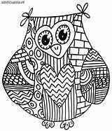 Eulen Eule Dekoking Malvorlage Owls Colouring Kostenlose Anmalen Kidsweb Tiermandalas sketch template