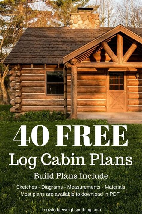 unique simple log cabin plans   home plans design
