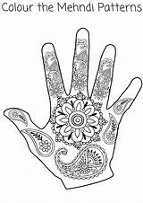Mehndi Henna Maroc Intheplayroom Mandalas Blank Multicultural Playroom Diwali Visitar Dxf Animaux sketch template