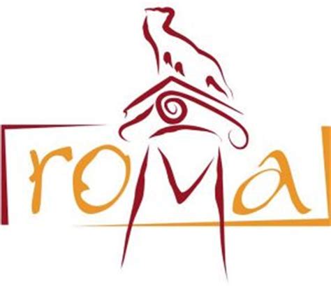 city  rome   logo italy travel