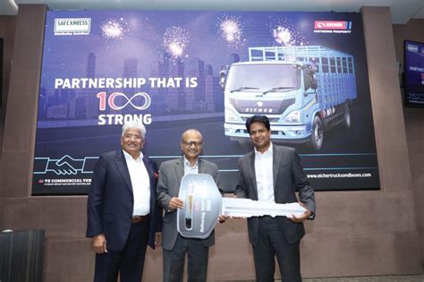 Eicher And Safexpress Announce A Milestone Towards Sustainable