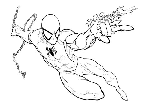 gambar spiderman venom coloring pages printable kids colouring