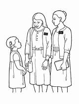 Lds Missionary Missionaries Primary Sisters Evangelio Ammon Misioneras Conexionsud Artículo Iglesia sketch template