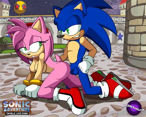 [animation] sonic and amy s action stage by riccioamore