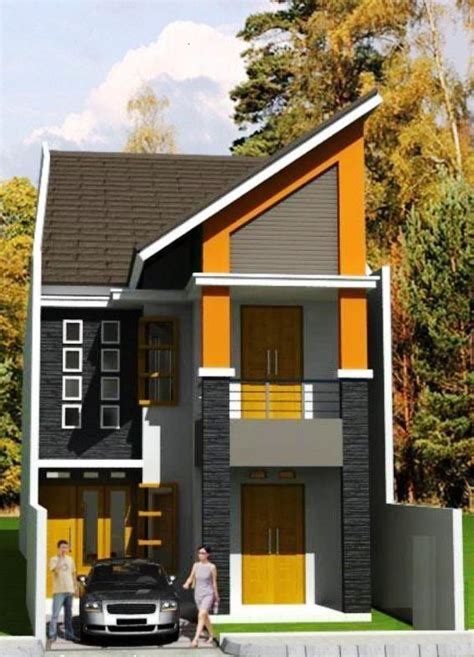 storey simple house design arsitektur rumah minimalis desain eksterior