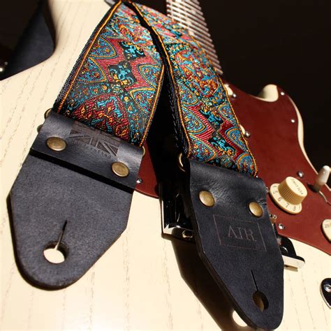 air straps kashmir handmade vintage guitar strap cool guitar shop