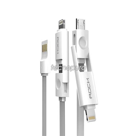 cable  en  lightning micro usb  iphone ipad android tecnopura