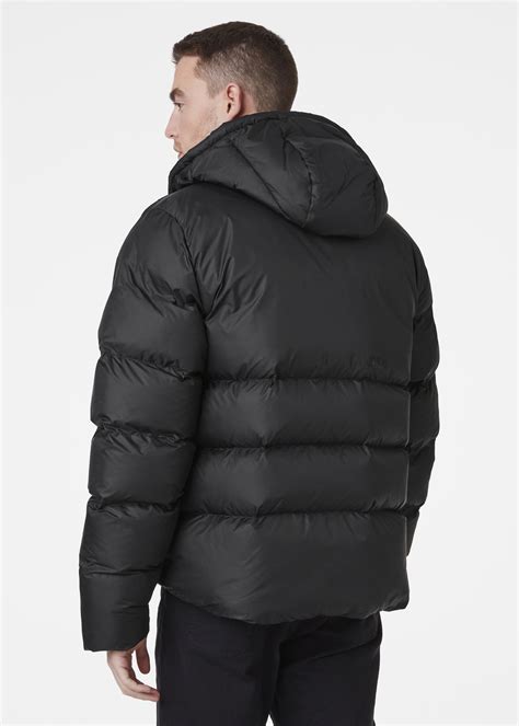 helly hansen active puffy jacket black insulated jackets