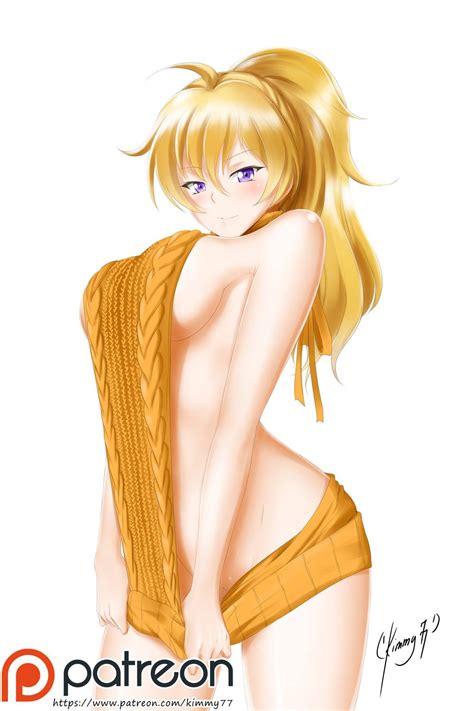 Yang In The Virgin Killer Sweater By Kimmy77 The Rwby Hentai