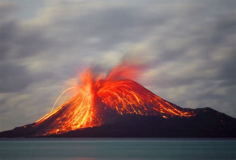 amazing nature   nature travel  vacation krakatoa eruption