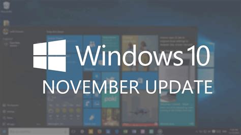 microsofts  major os update   windows  november update