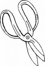 Coloring Pages Scissors Garden sketch template