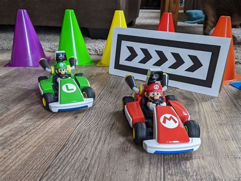 mario kart  home circuit  nintendo switch review  magical ar experience  shared