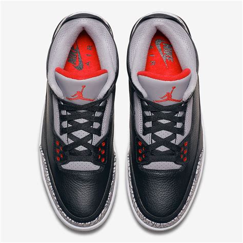 Nike Air Jordan 3 Retro Black Cement 854262 001