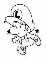 Luigi Ausmalen Stampare Bébé Malvorlage Minion Yoshi Bestcoloringpagesforkids Bowser Prinzessin Nintendo sketch template