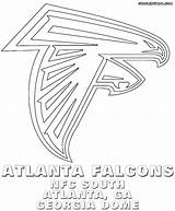 Coloring Pages Falcons Atlanta Nfl Logo Elegant Logos Albanysinsanity Popular sketch template