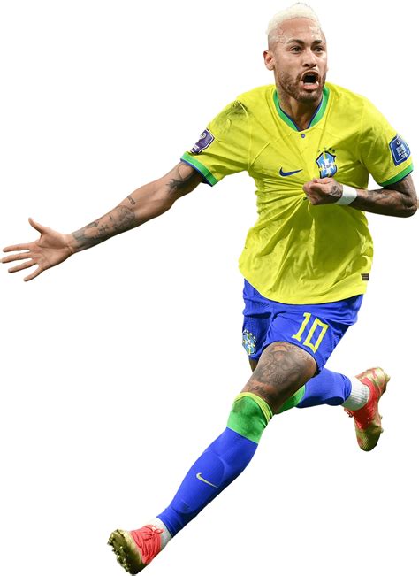 neymar brazil football render footyrenders