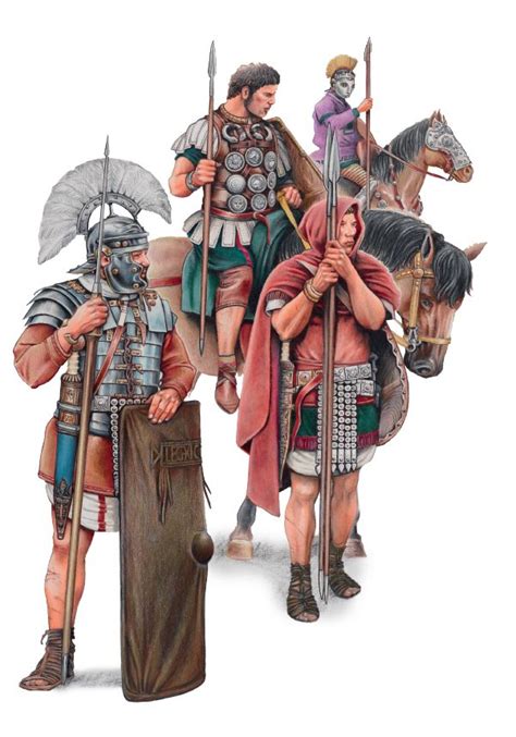 roman army units   western provinces  bc ad   germanic provinces soldati