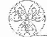 Celtic Heart Knot Coloring Knots Triple Pages Deviantart Mandala Colouring Patterns Designs Symbols Knotwork Quilt Irish Cross Tattoo Hearts Using sketch template