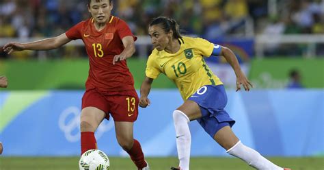 brazil soccer players give hosts a winning start to olympics