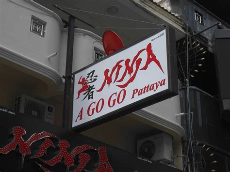 ninja pattaya area central pattaya go go bar ｜thailand night guide