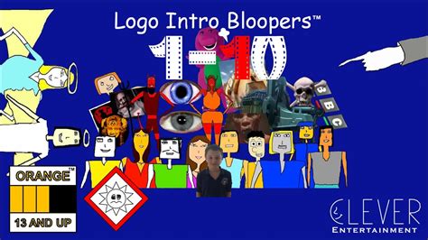 logo intro bloopers   youtube