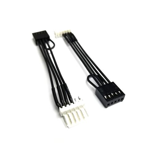 hp computer cpu fan  pin male   pin female cable fan conn adapter moddiy