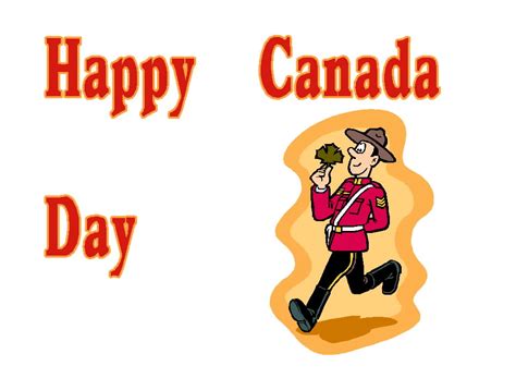 Free Posters And Signs Happy Canada Day