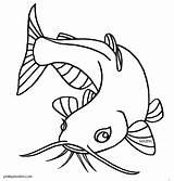 Catfish Clipart Clip Fish Drawing Cat Cartoon Cliparts Drawings Coloring Channel Tennessee Flathead Nebraska States Gif Search Google Martin Missouri sketch template