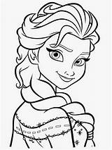 Elsa Disney Anna Olaf sketch template
