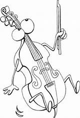 Cello Strumenti Musicali Contrebasse Musica Violoncelo Contrabbasso Musicale Stampare Instrumentos Violino Violoncello Colorier Moldes Musicais Infantis Instruments Doublebass Propia Pinta sketch template